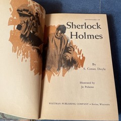 1965 Adventures Of Sherlock Holmes Classic A Conan Doyle
