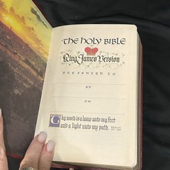 KJV HOLY BIBLE Gift Edition Tyndale Red Letter King James Version 2374-0 9/1981
