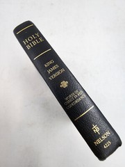 Holy Bible KJV Words of Christ in Red Concordance Nelson 4225 Gilt Page Edges