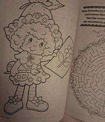 ❤️ THE WORLD Of ●STRAWBERRY SHORTCAKE● 🍓•BERRY BESTIES Coloring/Activity Book.