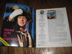 Pix Italian Magazine 85 Duran Duran Fold out Poster! A View To A Kill