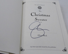 THE CHRISTMAS SWEATER *SIGNED* by Glenn Beck (2008, Hardcover)
