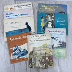 Lot of 9 Vintage Scholastic Paperbacks 1970’s Children’s Picture Books
