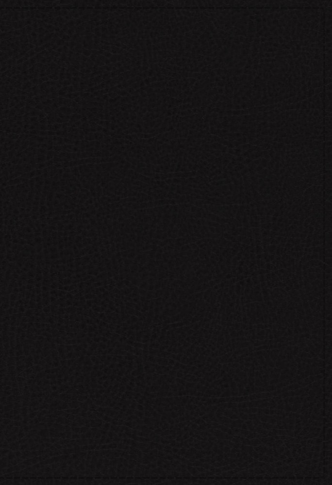NKJV Study Bible, Premium Bonded Leather, Black, Comfort Print: The Complete Res