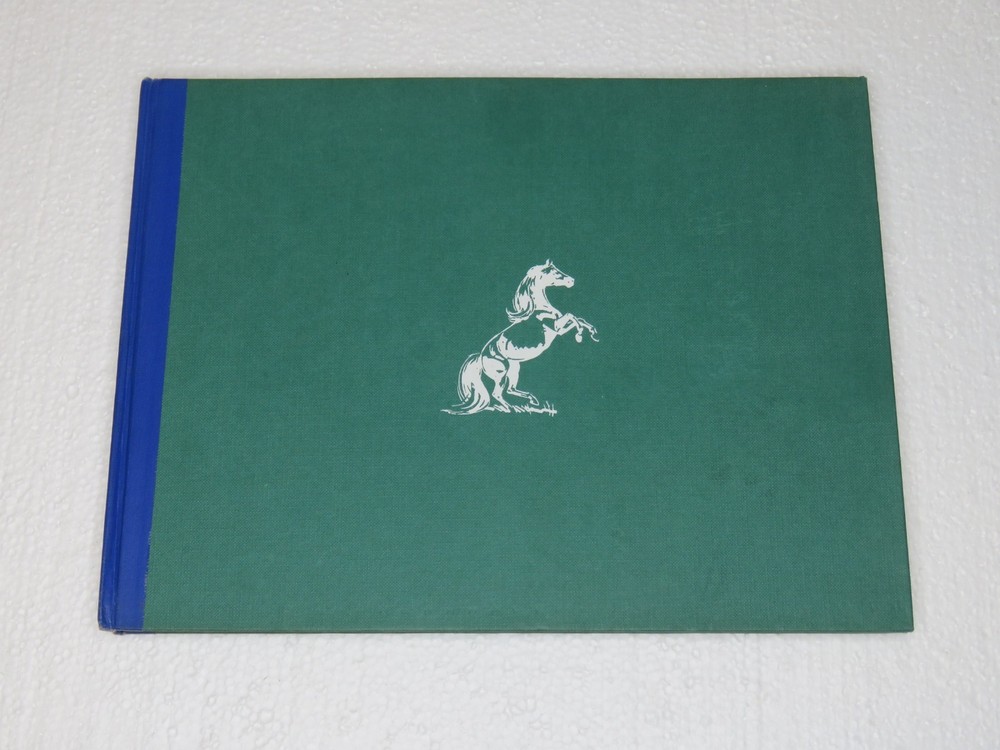 Horse Lithographs Prints Around the World with Horses Book Sam Savitt 1962 HC