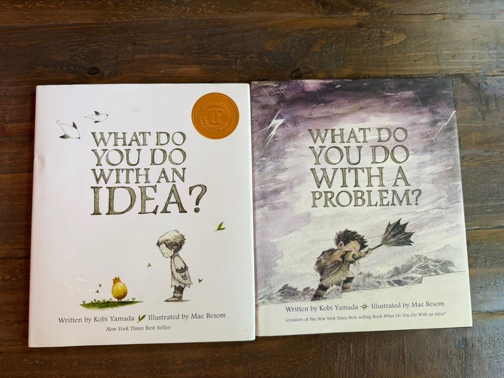 What Do You Do With an Idea? Problem? Book Lot Hardcover Kobi Yamada Picture