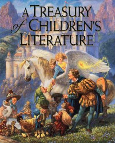 A Treasury of Children’s Literature – Hardcover By Eisen, Armand – GOOD