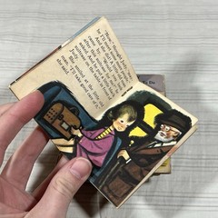 9 Vintage 1960 3 1/2” Little Books By Capital Publishing Cook Engineer Doctor A1