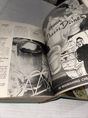 1948 CULINARY ARTS ENCYCLOPEDIC COOKBOOK-HC Ruth Berolzheimer Vtg Thumb Index