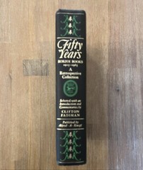 📚 Fadiman – FIFTY YEARS – Borzoi Books 1915-1965 Knopf 1st Edition