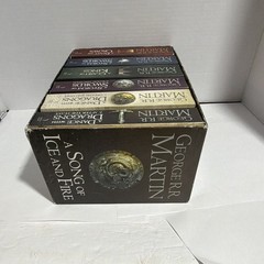 George R.R. Martin A Song of Ice and Fire Paperback Box Set HarperVoyager 2012