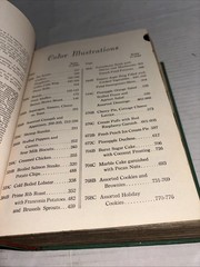 1948 CULINARY ARTS ENCYCLOPEDIC COOKBOOK-HC Ruth Berolzheimer Vtg Thumb Index