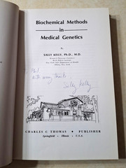 Biochemical Methods in Medical Genetics American Lecture Series SIGNED HCDJ 1977