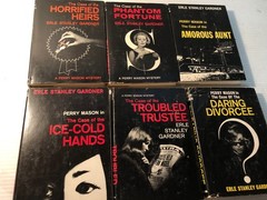 Erle Stanley Gardner PERRY MASON Series Lot of 6 Walter Black Editions 1962-1965
