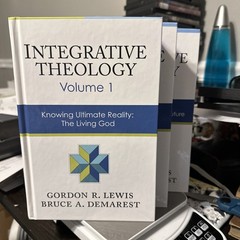 Integrative Theology by Bruce A. Demarest and Gordon R. Lewis Volumes 1-3