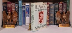 2 LOTS T.E LAWRENCE THE SELECTED LETTERS AND THE BIOGRAPHY OF T.E LAWRENCE HC VG