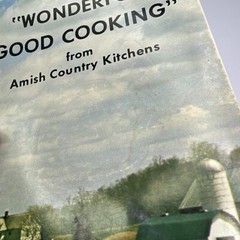 Wonderful Good Cooking from Amish Country Kitchens 1974 Herald Press SpiralBound