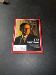 Time Magazine August 18 2025 The Survivor Cover