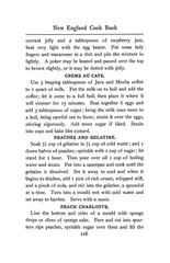 „1909” The New England Vintage Cook Book 180 Pages