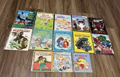 Little Golden Book – Various Titles – Lot of 13 Vintage First Little Golden