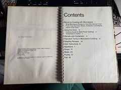 Vintage Sears Multi-Power Microwave Miracles Cookbook Recipes Cook Book