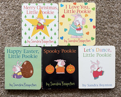 Lot 21 Board Books by SANDRA BOYNTON Little Pookie, Moo/Boo Baa La La VERY GOOD