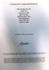 West’s California Digest 21 H Federal Civil Procedure Section 351 to 838 2020