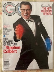 GQ Magazine Stephen Colbert Gal Gadot Seald No Label