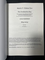 MATRIX V 5,Volume 2, The Graduation Key,by Valdamar Valerian,UFO,Alien,REPRINT