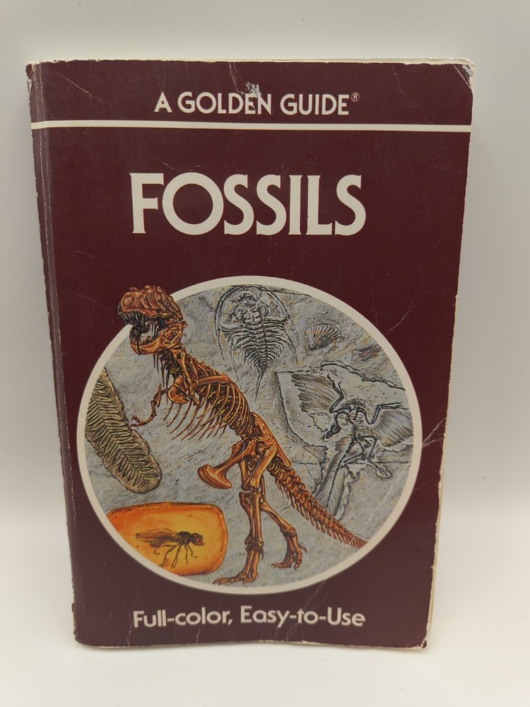 Fossils A Guide To Prehistoric Life A Golden Nature Guide Vintage 1962 Dinosaurs