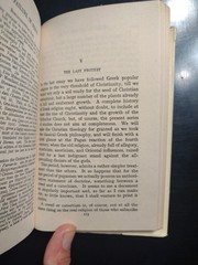 Five Stages of Greek Religion. Gilbert Murray. Beacon Press. 1951. HCDJ