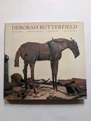 Deborah Butterfield Horse Sculptures Art Book Robert Gordon Abrams Hardcover VG
