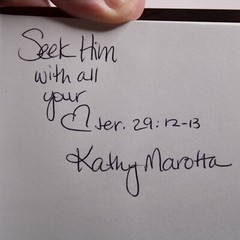 SIGNED No Burning Bushes Discovering God In The Ordinary Hardcover Kathy Marotta