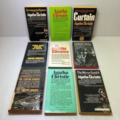 Vintage Agatha Christie Mystery Paperback Lot Of 48 (1960s-1980s) Pocket, Dell