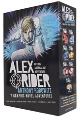 Alex Rider Graphic Novel Adventures 7 Books Paperback Box Set – Ages 8-16