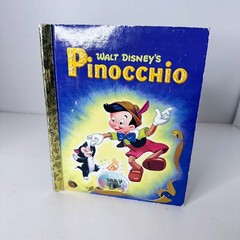 Vintage 1953 Walt Disney’s Pinocchio A Little Golden Book