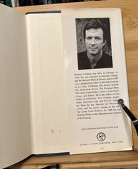 Jurassic Park – Michael Crichton (1990, Hardcover) First Edition/8th Print, G