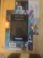 Siege of Terra Warhawk Chris Wraight Hardcover Horus Heresy Warhammer 40k