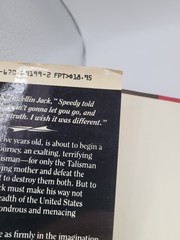 The Talisman by Stephen King 1st edition 1st printing Hardcover