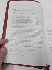 Book Of Common Prayer 2019 ACNA Red Faux Leather Deluxe Edition Anglican