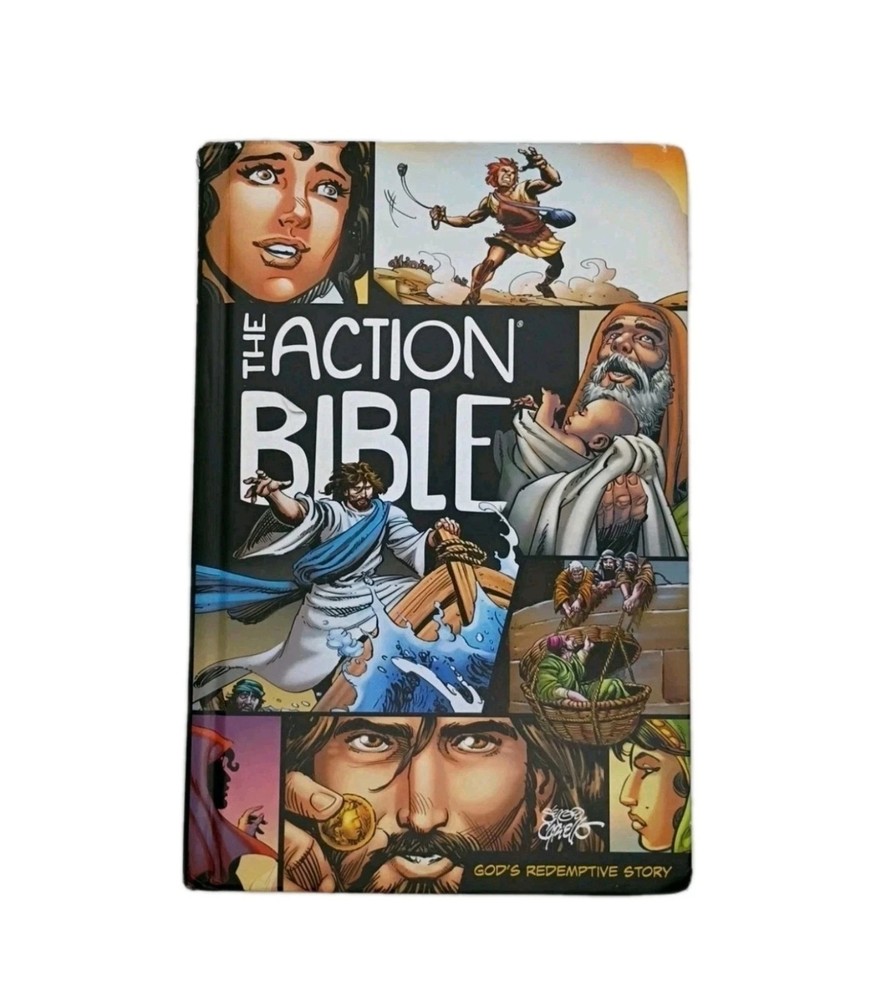 The Action Bible God’s Redemptive Story Illust Sergio Cariello