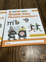 Grade Two Phonics Practice Books 1 & 2 Letterland TQ34 – NEW