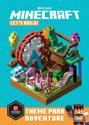 Minecraft: Let’s Build! Theme Park Adventure – Hardcover By Mojang Ab – GOOD