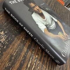 ( 1 case) The Book of Sheen: A Memoir by Charlie Sheen Hardcover Book