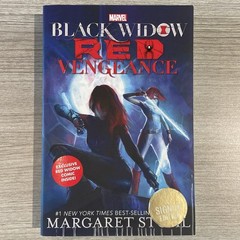 SIGNED Black Widow: Red Vengeance by Margaret Stohl 1st Ed 2017 Softcover