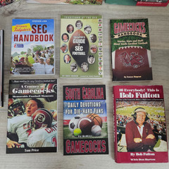 South Carolina Gamecocks LIFETIME COLLECTION 25 Books!! Signed by several NICE!