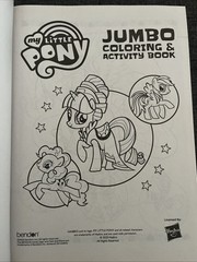 My Little Pony Jumbo Coloring & Activity Book Puzzles Games & Coloring Pages