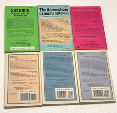 40 Georges Simenon Books Mostly Maigret with 8 in French / Paperback / 1 Dupe
