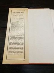 The Antiques Book Alice Winchester 1950 HCDJ Furniture Ceramics Glass Silver VG