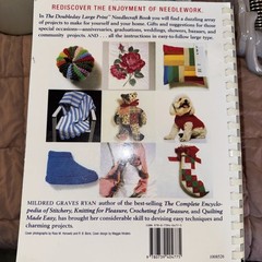 Doubleday Large Print Needlecraft Book by Mildred Graves Ryan (1999, Trade…